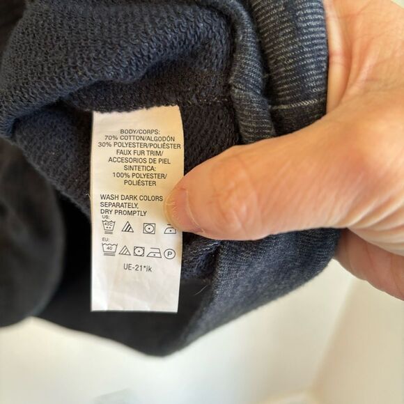 G.H. BASS & CO. ROCK RIVER LONG SLEEVE BUTTON MOCK FLEECE PULLOVER SIZE LG EUC! - Picture 9 of 9